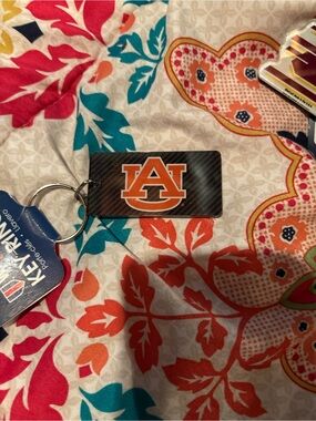 Auburn tigers keyring chain ships fast brand new